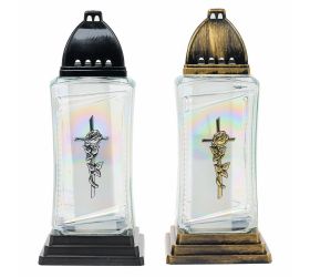 Wk-70 kah. sklo s krížom 200g 33,5 cm