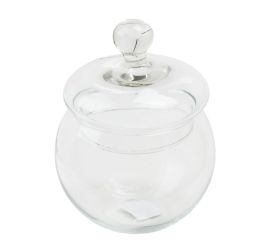 Bombonierka v18/pr.16cm sklo /424-16-c-c