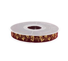 Stuha hrozno bordó 1,5cm/10m 4705p 24