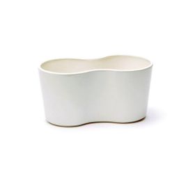 Váza keramika avorio v13x26x13,5cm