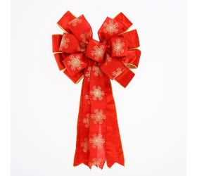 Mašla červeno-zlatá 30*40cm