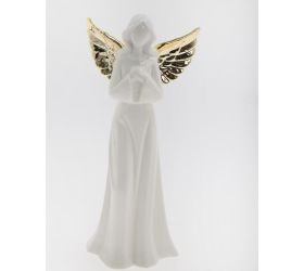 Anjel bie/zla led keramika 11,2*8,1*26,6cm