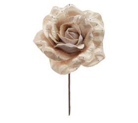 Zápich ruža šampáň 21cm