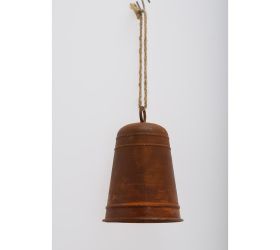 Záves zvonec hrdza 12,5*17,5cm