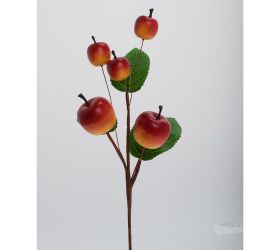 Zápich jabĺčka, lístie zel/ora 24cm