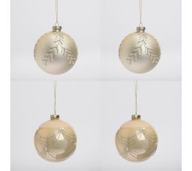 Vian. gule krém/zla sklo s/4 10cm