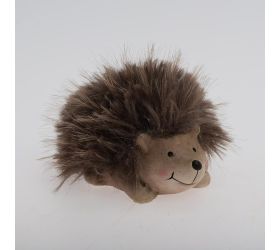 Ježko béž/hne keram. 7,5*5,5*4,5cm