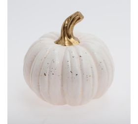 Tekvica bie/zla keram. 15,5*15,5*14,5cm