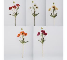 Ks papaver mix/5f 68cm