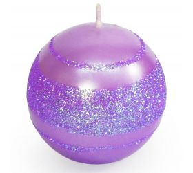 Briliant met.guľa 60 lila