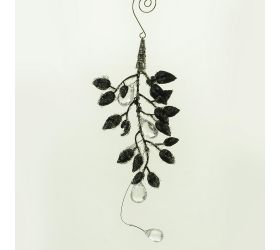 Záves strapec tmavý acryl 12cm