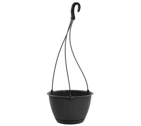 Drlw240 kvetináč+záves ratolla round w antracit 24,3xh16/4,85l