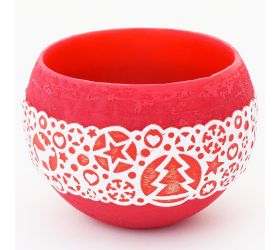 Xmas fashion lamp.120 rubín