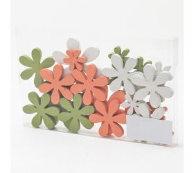 Kvietok drevo mix 17x11x1