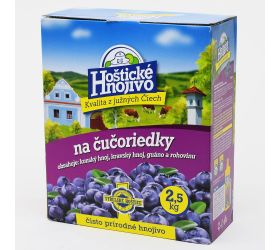 Hoštické hnnojivo čučoriedky 2,5kg 6/k.