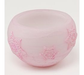 Hviezdy lamp.okrúhly ružový