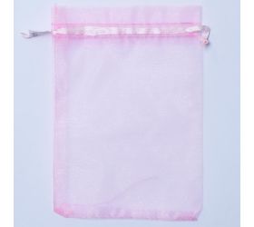 Hy-3406 organz. vrecko bl. ružové 12x17cm