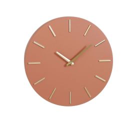 Hodiny brixen nástenné hodiny 35,5x4cm hliníkové terra