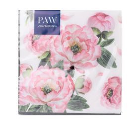 Sdl139500 servítky charming blossom 3vrs/33x33cm 20ks