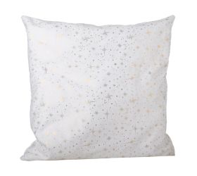 Vankúš vz. hviezdy bie/zla zam/textil 43*43cm 350g náplň