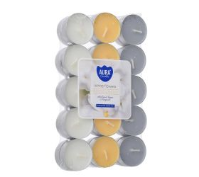 Čajové voňavé/30 biele kvety