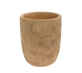 Obal kvety keramika 17*17*20.8 hnedý