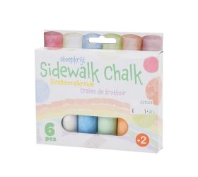 Kriedy farebné v krabičke, 6ks