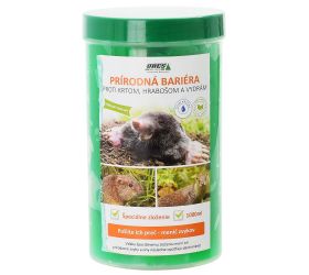Prírod. bariéra proti krtom, hrabošom a vydrám 750ml vodeodolná