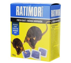 Ratimor brodifacoum mäkká návnada 150g/20