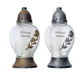 La 1210 kah.sklo milovanej mamičke 80gr 27cm