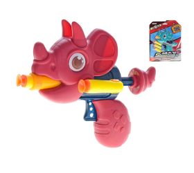 Pištoľ dinosaurus 13cm, 3ks penové náboje