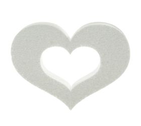 Polyst.srdce obrys 19-20cm