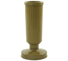 Váza so záťažou 30cm zlatá