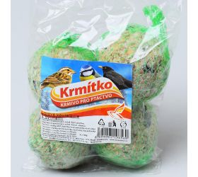 Krmítko-lojová guľa s bylinami 4x90g 18/k