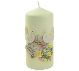 Wedding val.70/150 ecru mat.