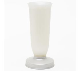 Váza so záťažou 26cm perleť