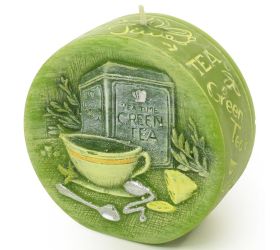 Zel.čaj dysk m zelený 40 90