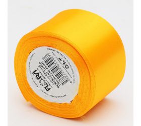 Saten stuha 38mm/10m farba 017 oranžová