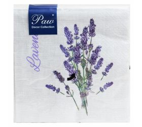 Sdl120103 servítky lavender for you 3vrs/33x33cm