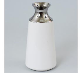 Váza biel/str ker. 7*12*25 super cena