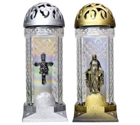 Lucerna avinion midi p.mária,kríž 150gr 10xv31cm