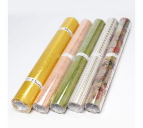 Fólia transparent 50x10y mix farba