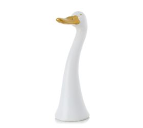 Husacia hlava bie so zlatým zobákom poly 8*9*25.5