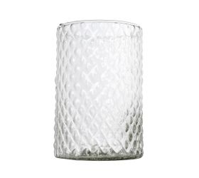 Valec váza sklo trans.. c/v/diam v150 d100/cil-h150-diam v15cm