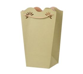 Taška kraft na kvety 24x35+15x15cm 30-v.salvia /sv zelená