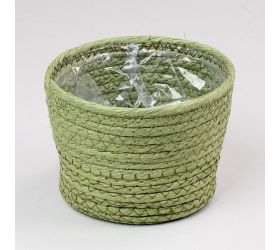 Prútie obal zelený 14xv12,5cm