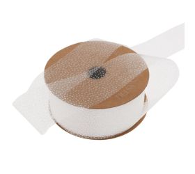 Stuha gliter krém 4cm/20m 3940m 02