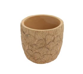 Obal kvety keramika 10.8*10.8*10.3 hnedý