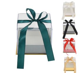 Darčeková krabička na kvety 14x14x12cm mixf