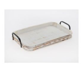 458fl/s tácka hranatá drevo  m 45*28,5*4,5/8,5cm